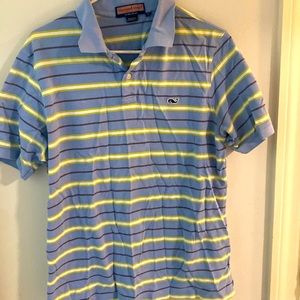 Mens Vineyard Vines striped polo